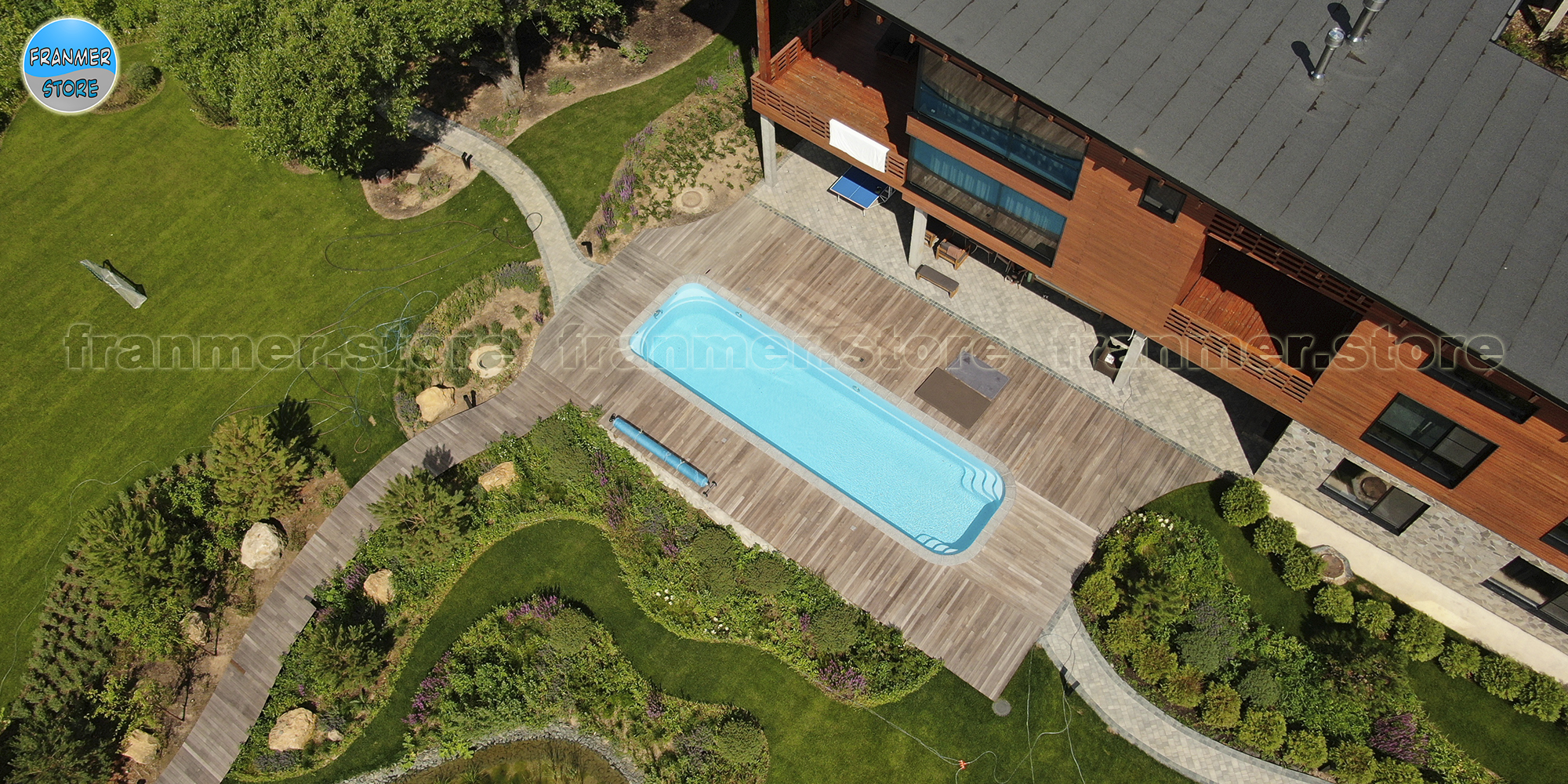 Композитный бассейн Олимпик